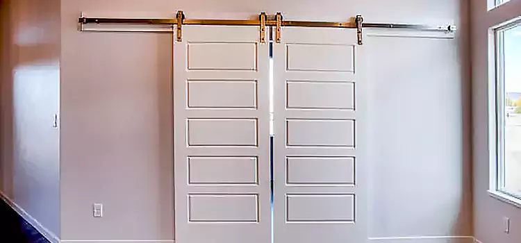 Glass Barn Door with Installation Hardware Kit Marlborough